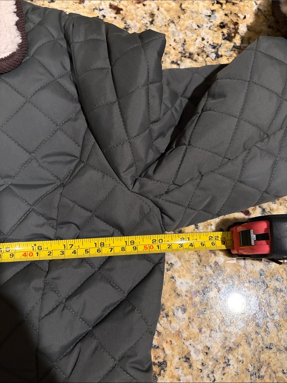 Lauren Ralph Lauren Quilted Puffer Jacket with Sherpa Collar - Picture 5 of 7